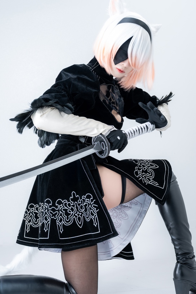 【C105新作】FF14ー侍(二号B型防具)コスプレポストカードセット＊箱付き