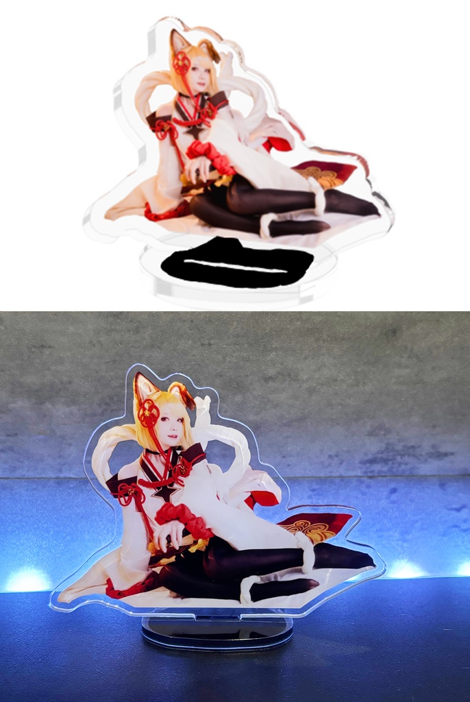 【C106新作】グラブルーヴァジラ コスプレ アクリルスタンド