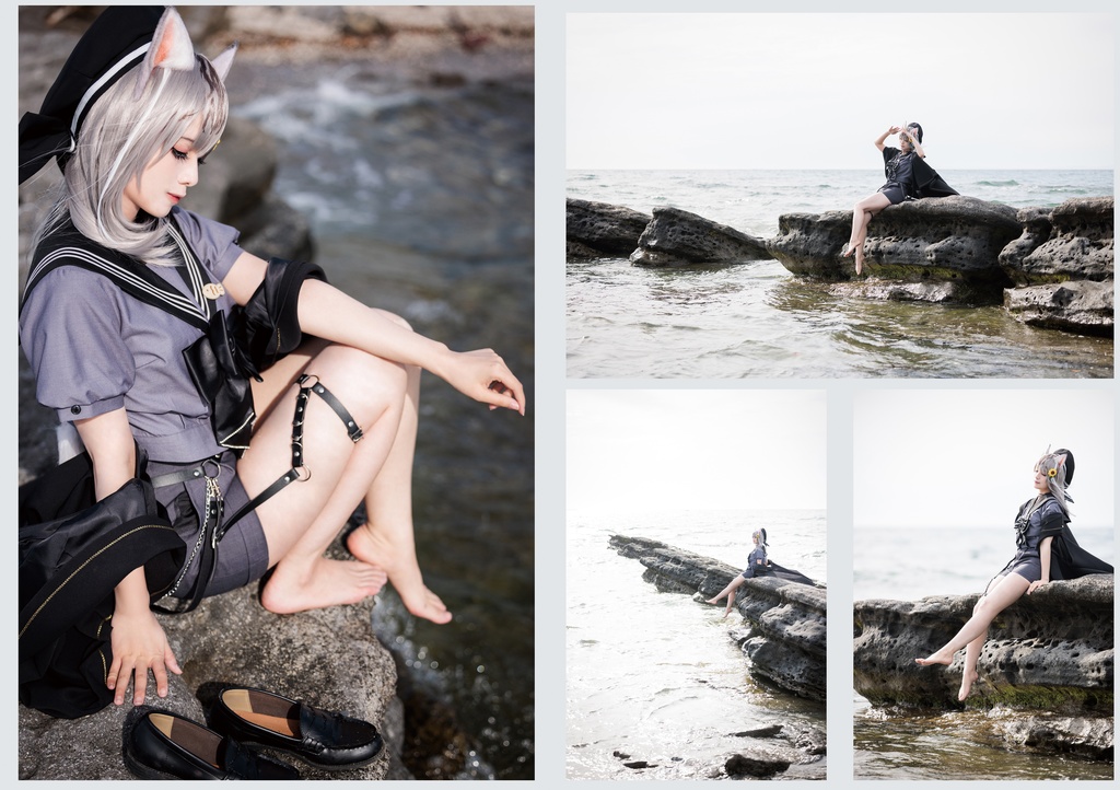 【C106新刊】オリジナル猫x四季x花コスプレ写真集「Blooming Whiskers」