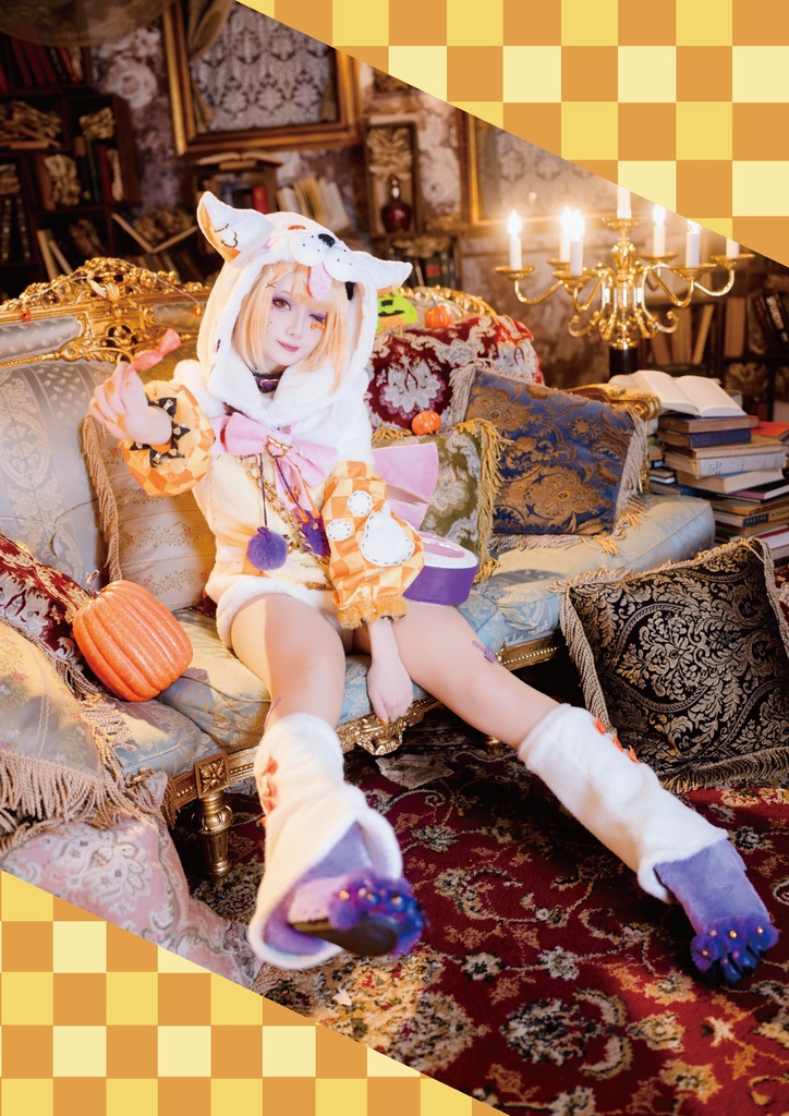 【C108新刊】グラブルーハロウィンヴァジラ コスプレ写真集「Moonlit Mischief」