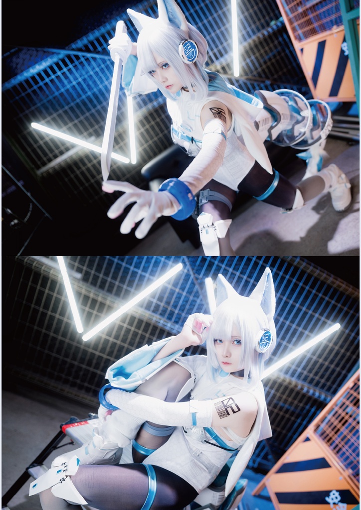 【C108新刊】創作ー鮫猫コスプレ写真集「SINGULARITY」