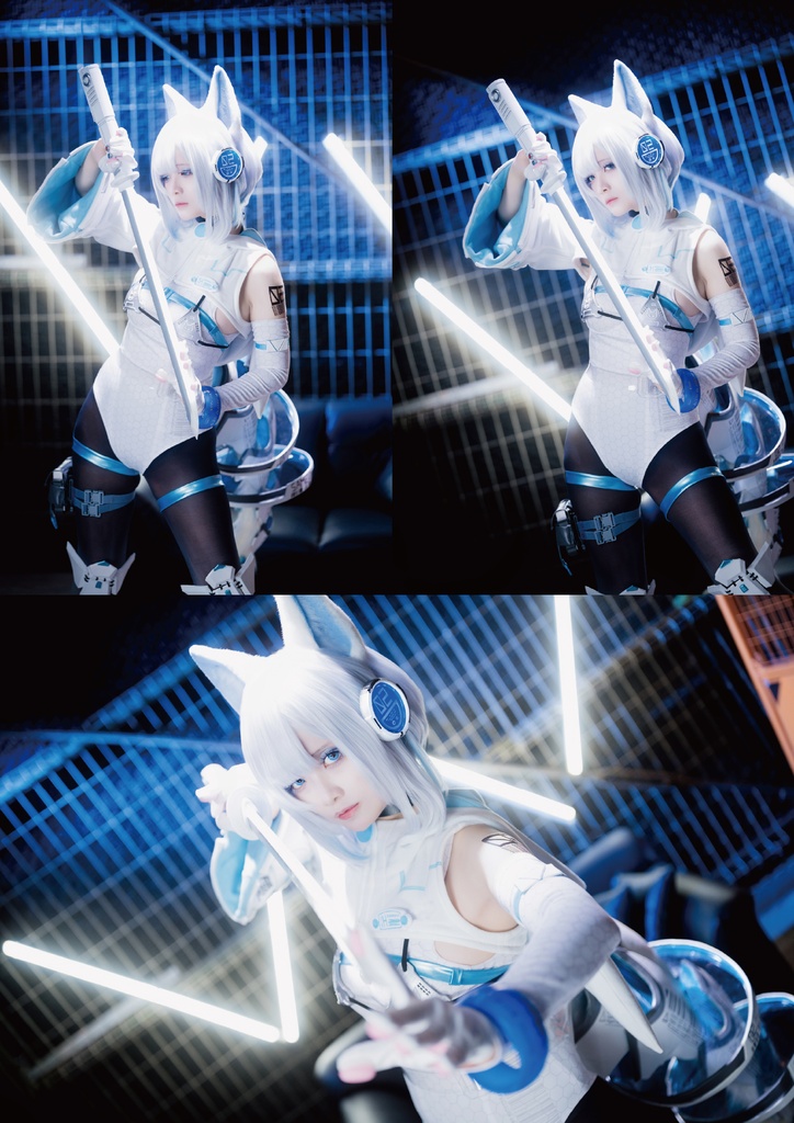 【C108新刊】創作ー鮫猫コスプレ写真集「SINGULARITY」