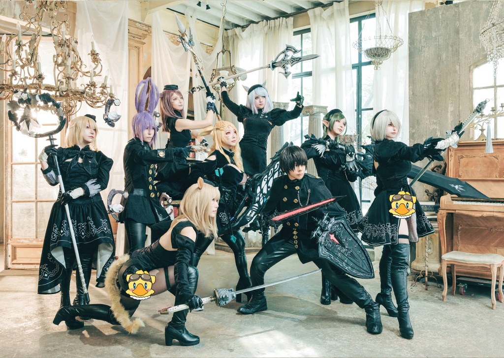 【C108新刊】FF14ーヨルハ五一式装備写真集 コスプレ写真集「Fragments of YoRHa」