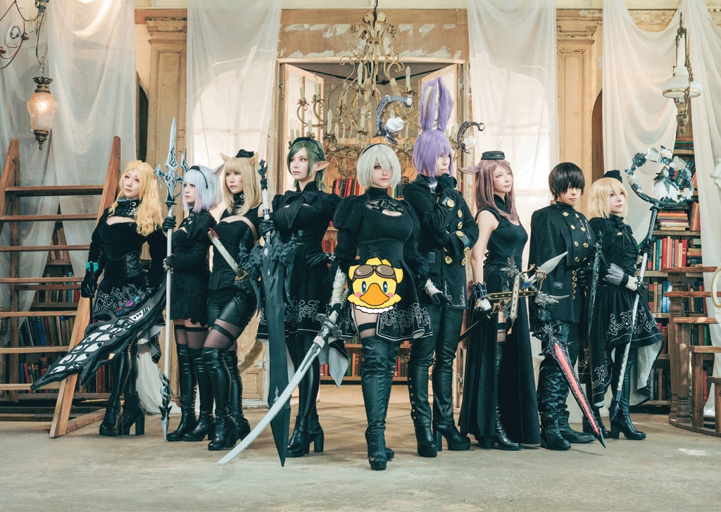 【C108新刊】FF14ーヨルハ五一式装備写真集 コスプレ写真集「Fragments of YoRHa」
