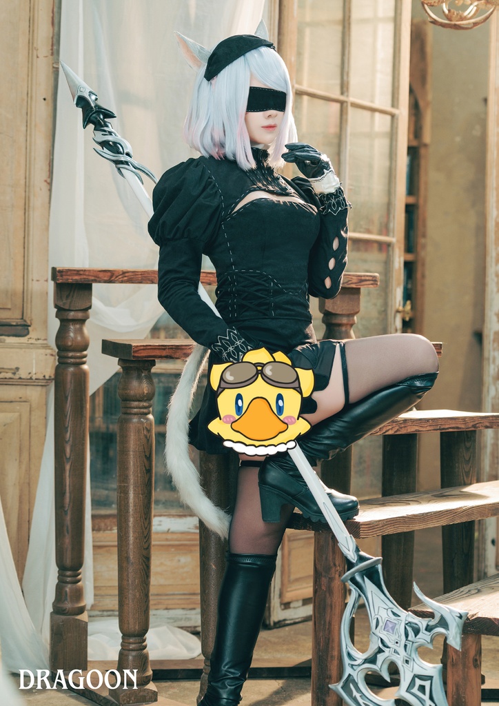 【C108新刊】FF14ーヨルハ五一式装備写真集 コスプレ写真集「Fragments of YoRHa」