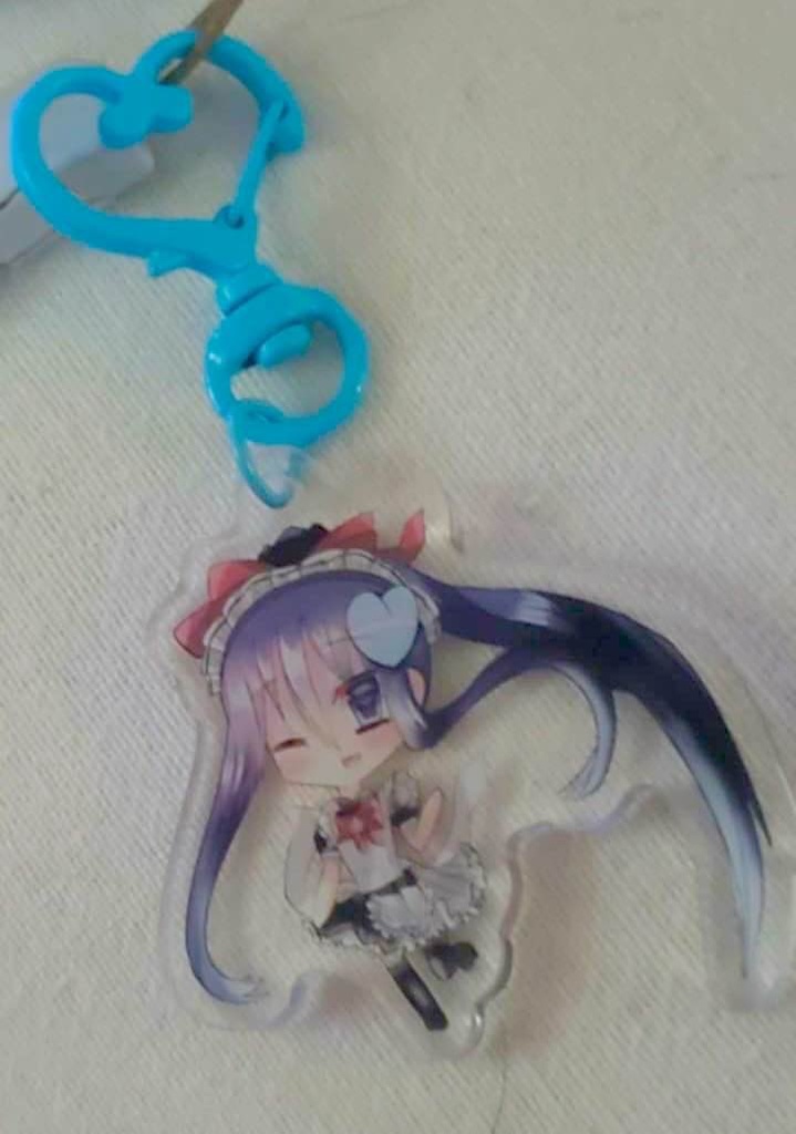 Custom OC Pergonia Keychain