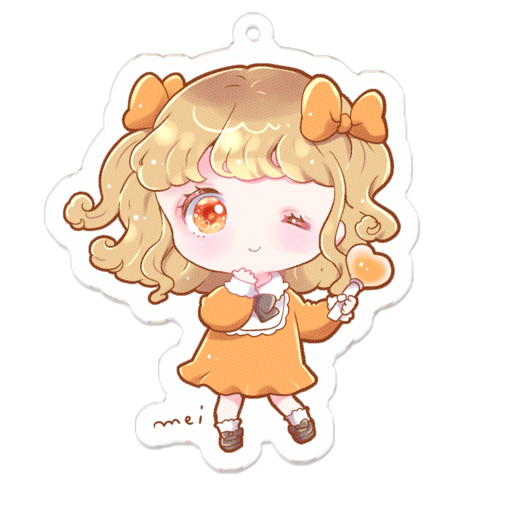 オレンジ推し女の子