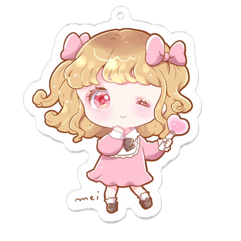 ピンク推し女の子