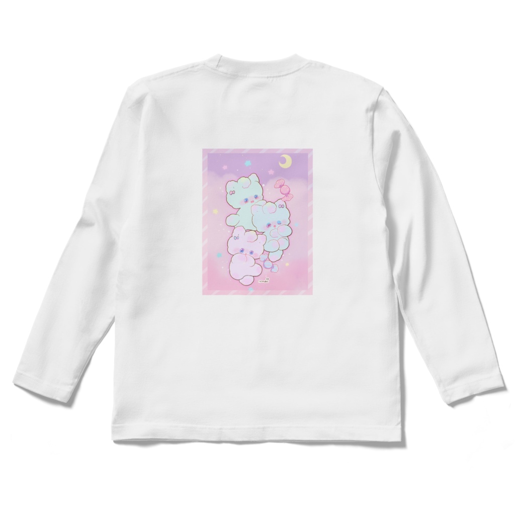 ゆめかわにゃんこ女の子ロンT