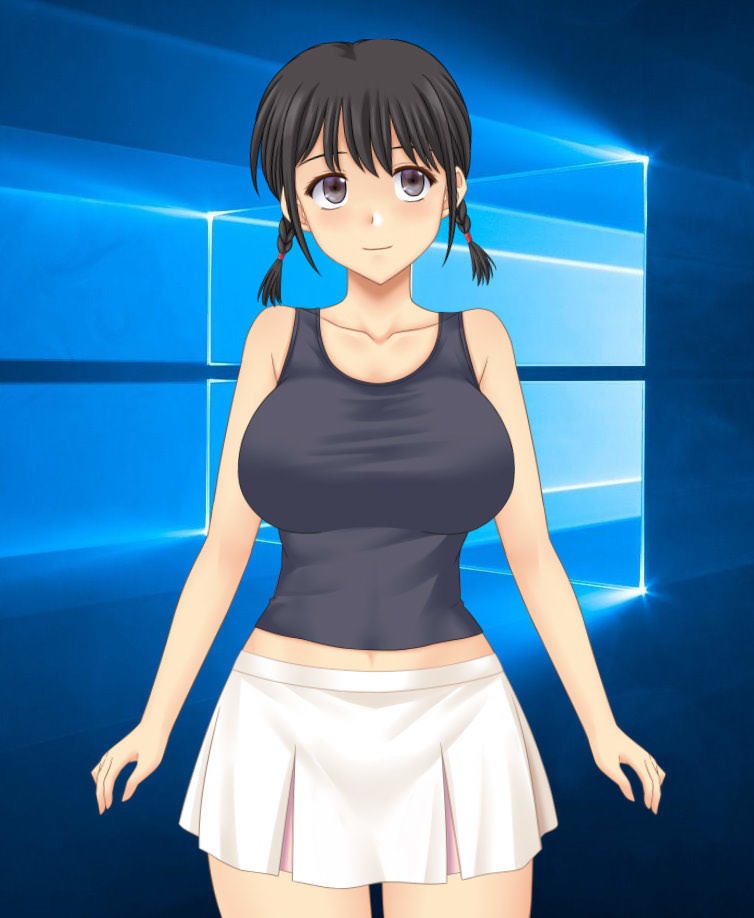 【胸揺】【無料配布】Live2D デスクトップマスコット用 書き出しデータ