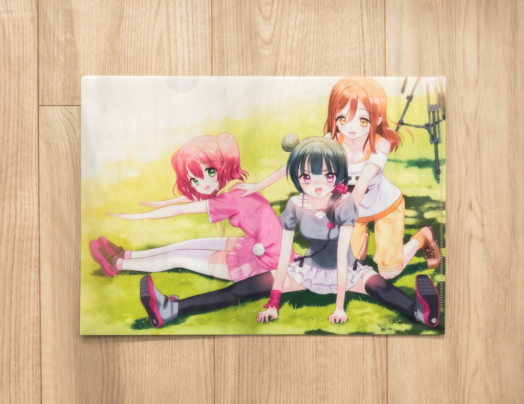 Aqours1年生 A4クリアファイル①