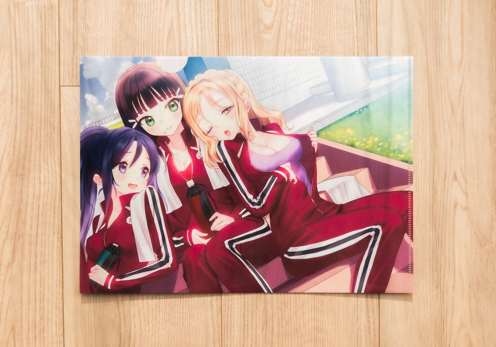 Aqours3年生 A4クリアファイル③