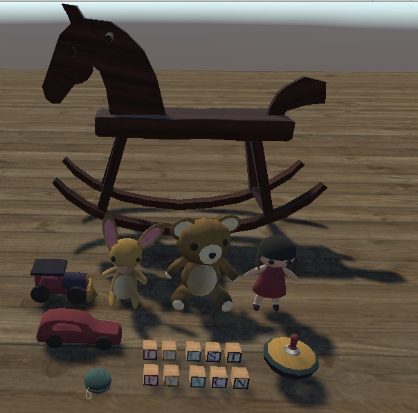 "The Devouring" Old Toys asset pack