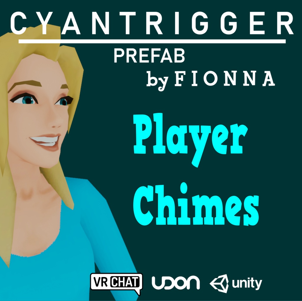 Player Join/Leave Chime prefab for VRChat using CyanTrigger ----- CyanTriggerを使用したVRChat用プレイヤー参加/離脱チャイムプレハブ