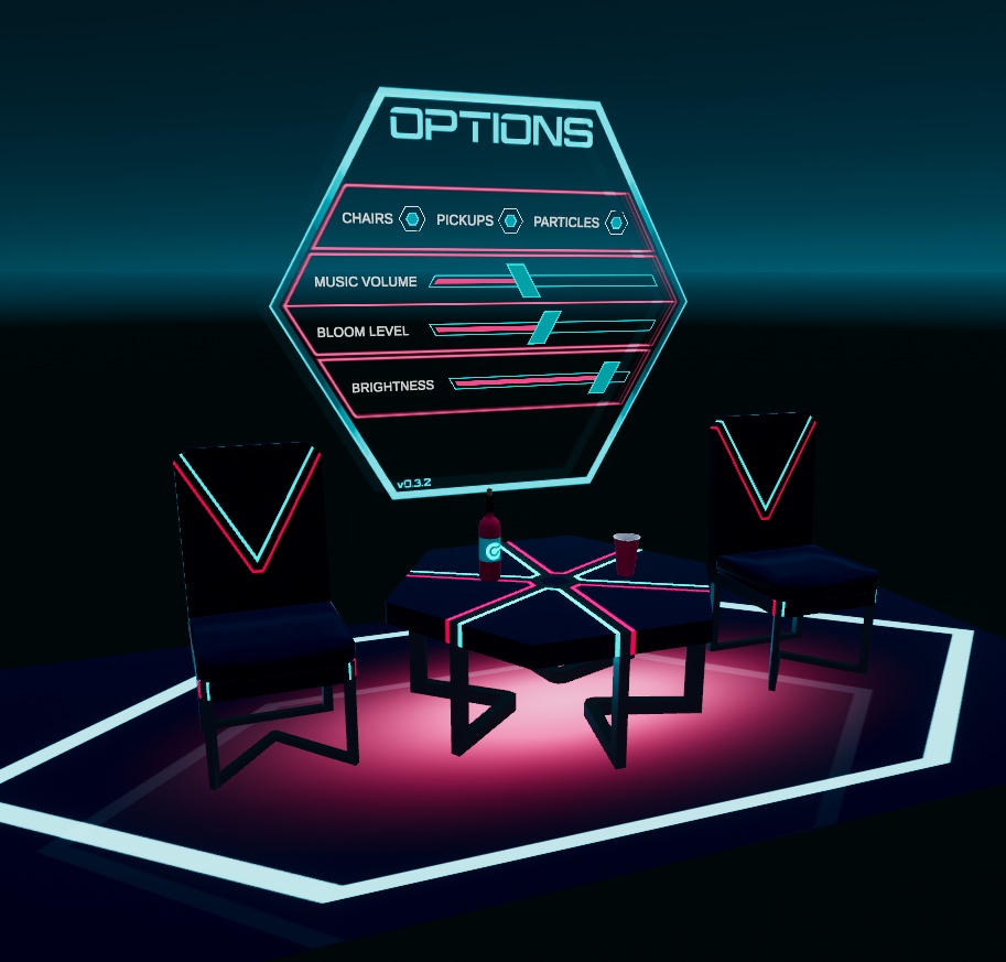 UI Options Panel prefab: Post-Processing, Music, Toggles using CyanTrigger -- UIオプションパネルのプレハブ。後処理、音楽、トグルの使用 CyanTrigger