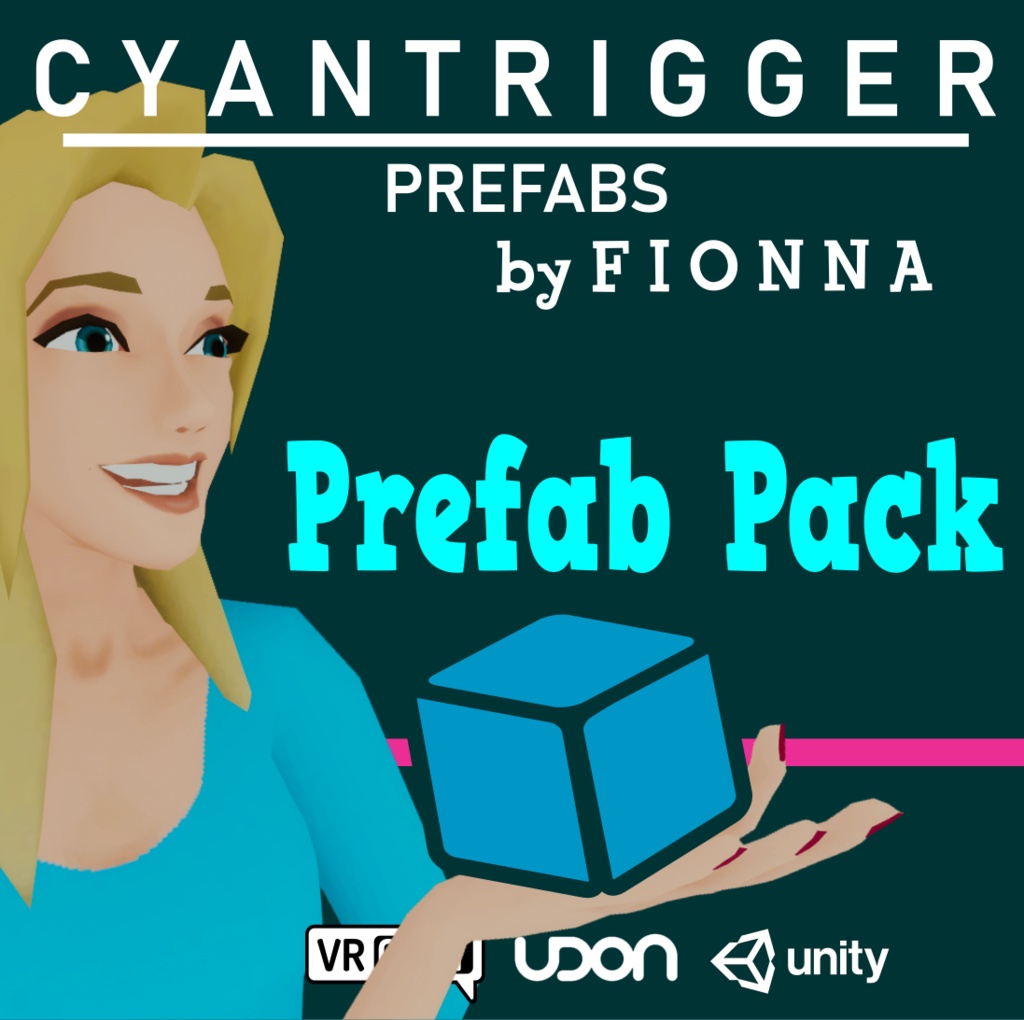 Fionna's CyanTrigger Prefab Pack: FionnaのCyanTriggerプレハブパック
