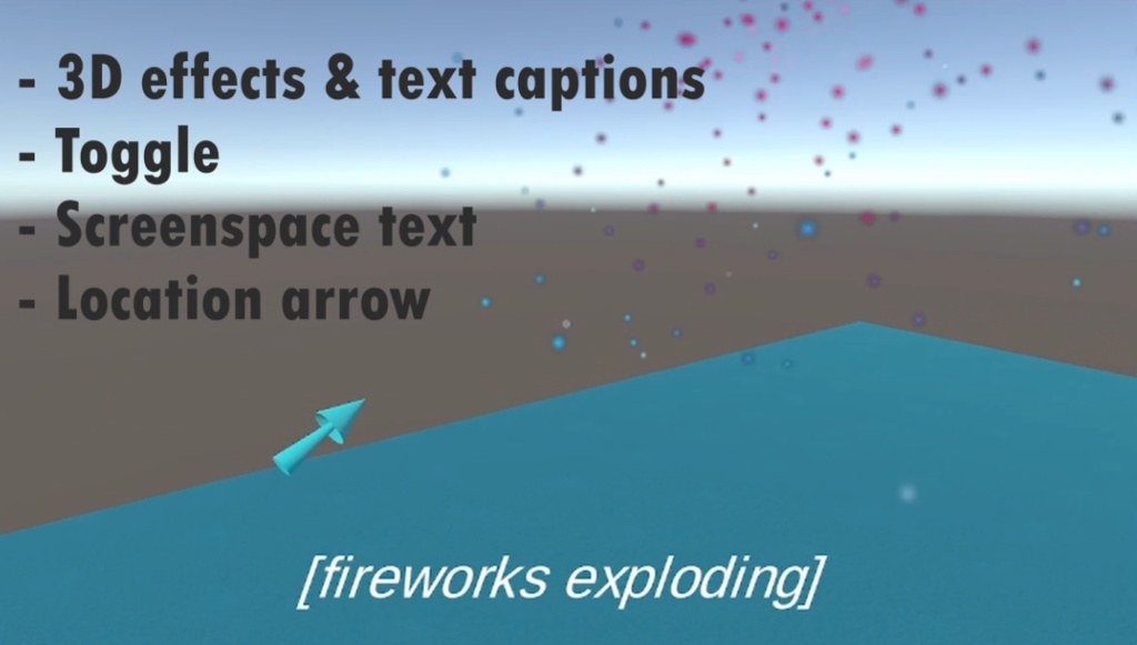 Fionna's Audio Captions Prefab