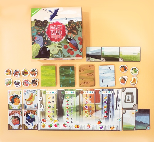 四季の森 (Harvest Island)ボードゲーム