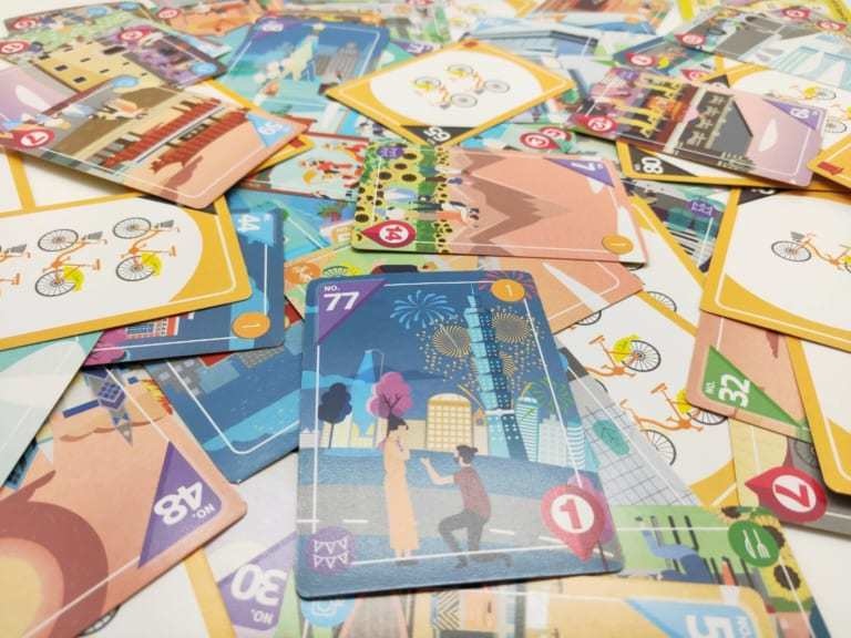 自転車ツアー (BikeTour TAIWAN)ボードゲーム