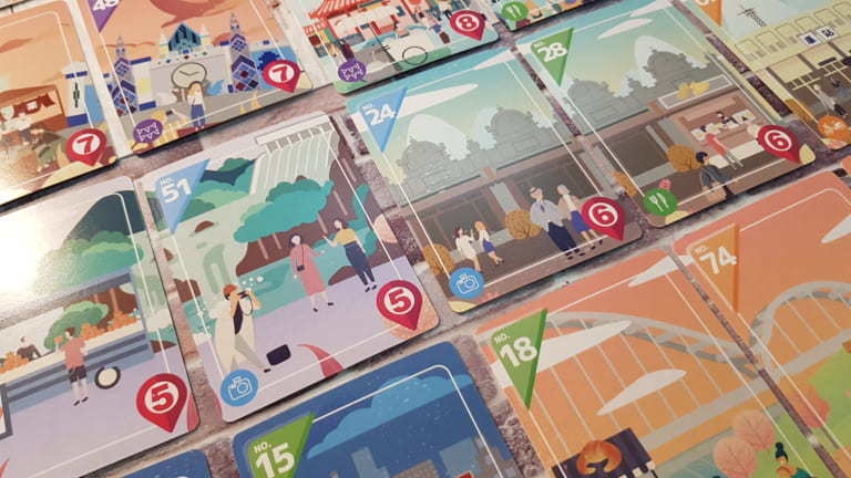 自転車ツアー (BikeTour TAIWAN)ボードゲーム