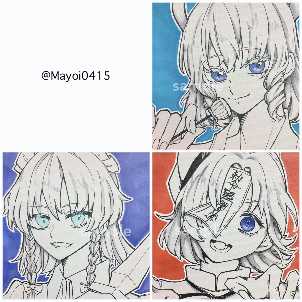 【東方Project】リクエスト小色紙【オーダーページ】