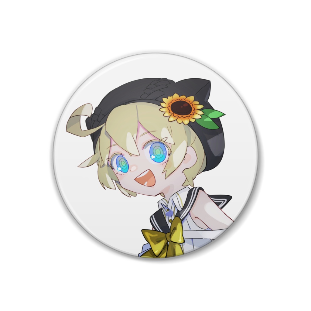 プラス🌻[缶バッチ]