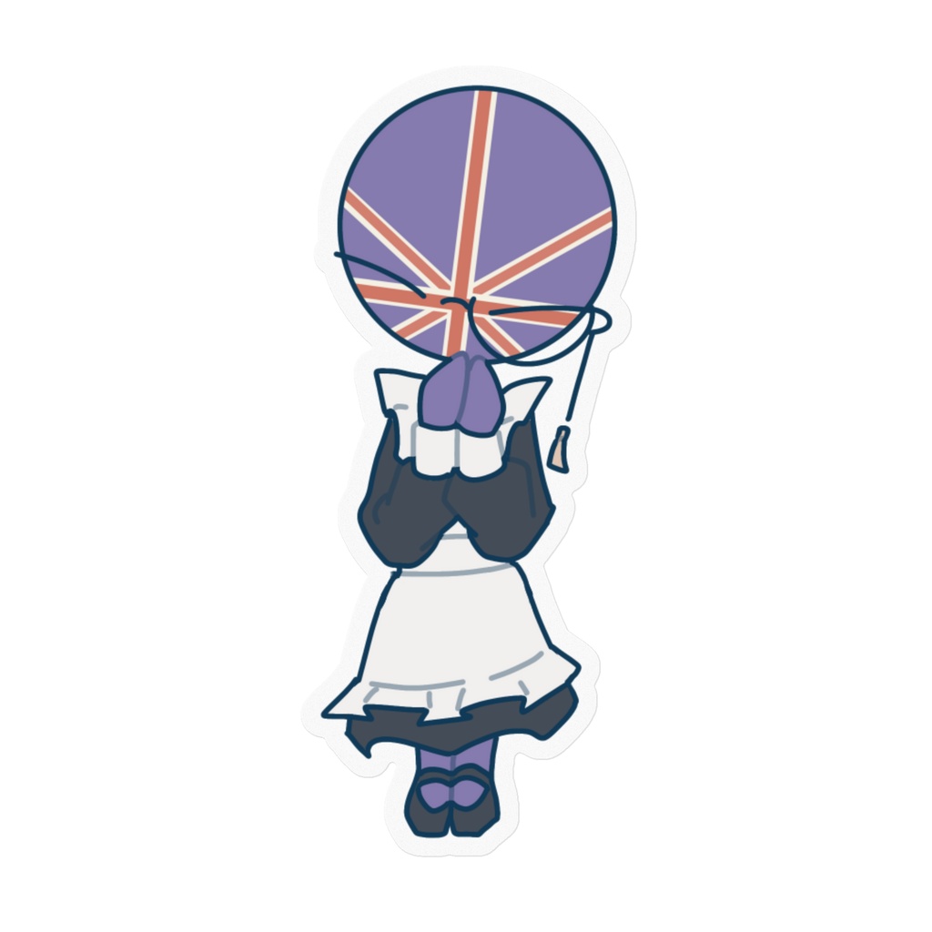 メイドイギステッカー