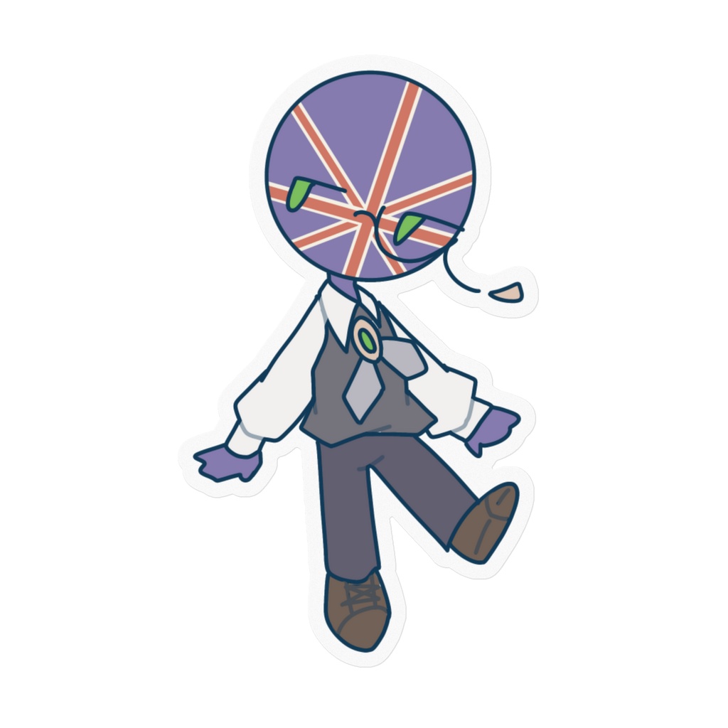私服イギステッカー