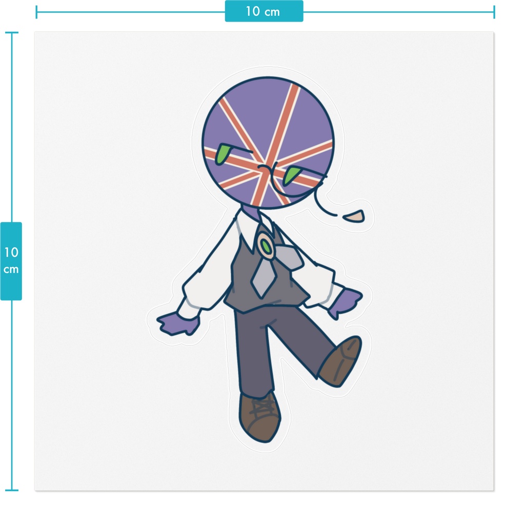 私服イギステッカー