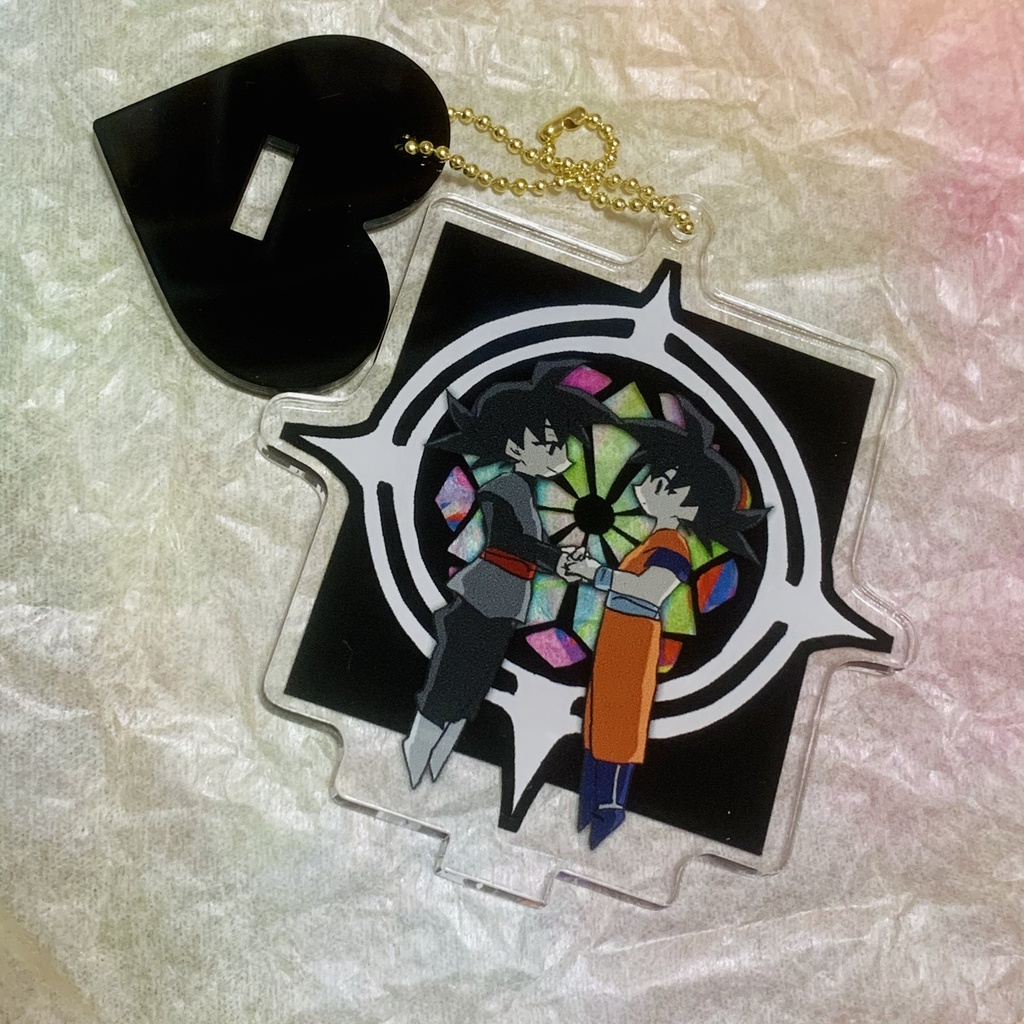 神前アクスタ【ゴクウブラックと孫悟空】