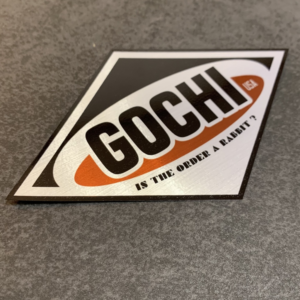 オリジナルステッカー GOCHI USA