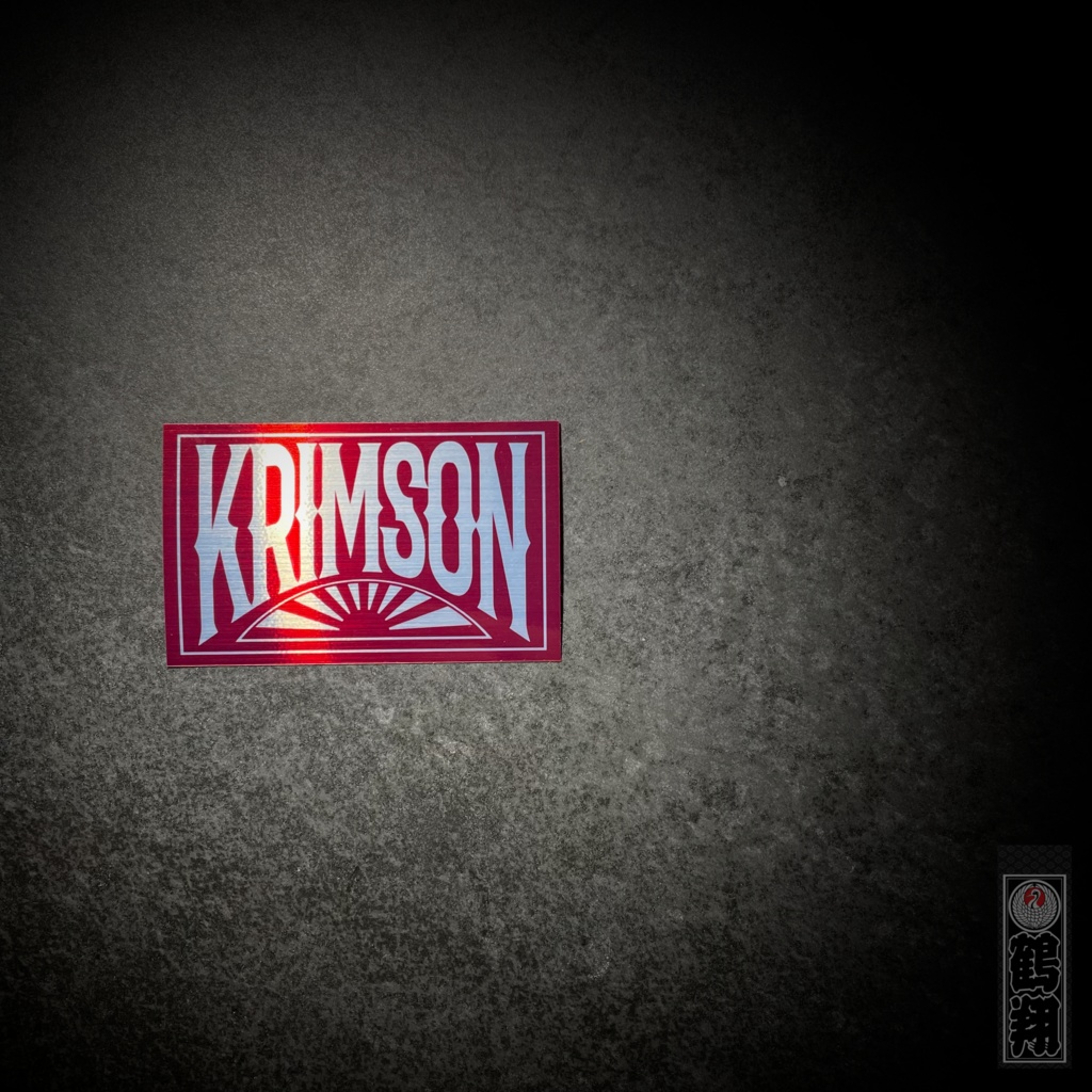 KRIMSON ステッカー
