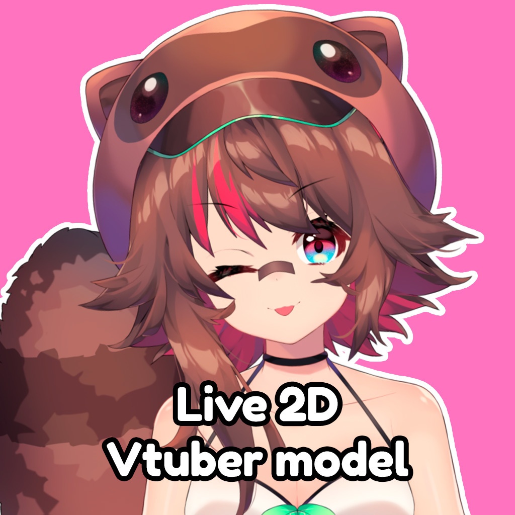 Live2D | Raccoon Girl｜ラクーンガール