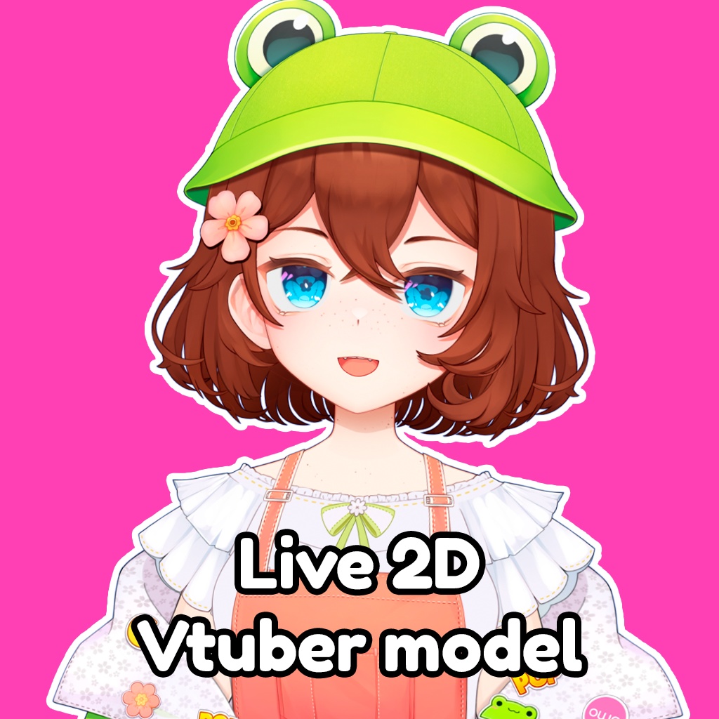 Live2D | Frog Girl｜カエルの女の子