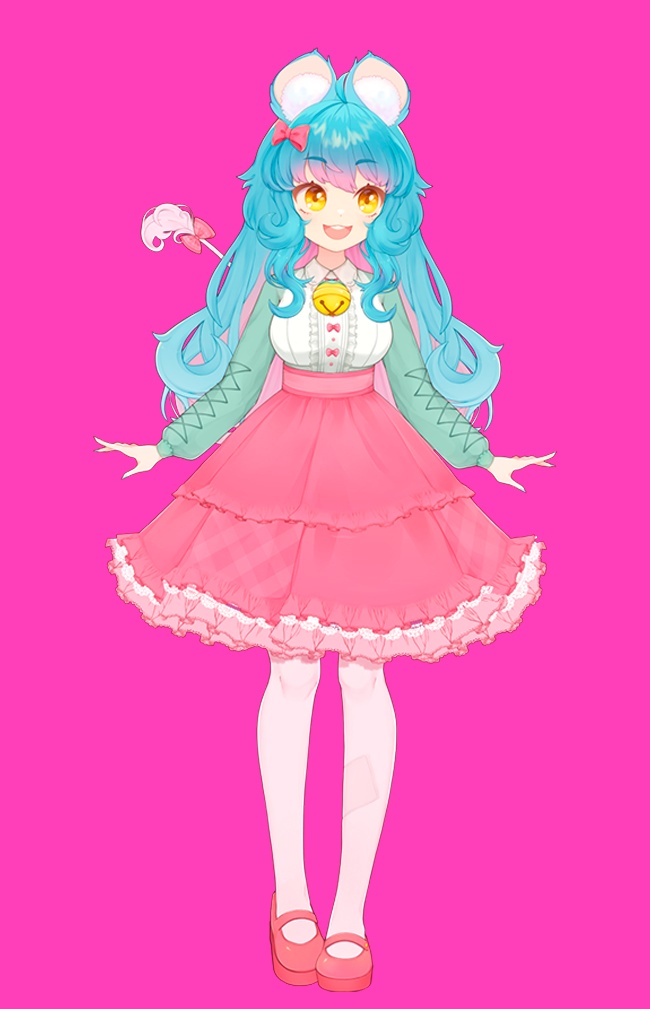 Live2D | Mouse Girl|ネズミの女の子