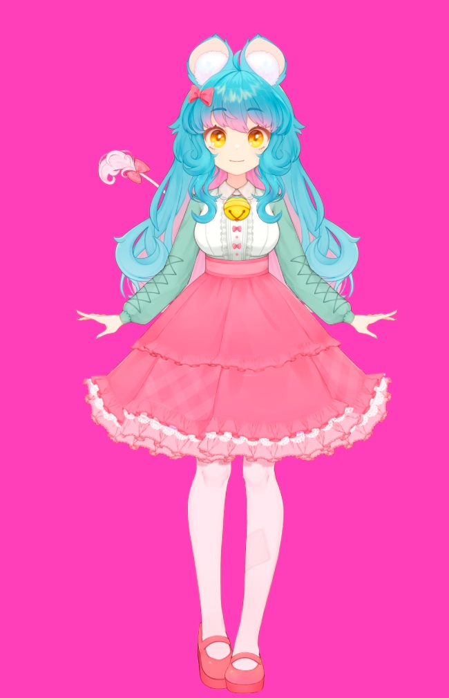 Live2D | Mouse Girl|ネズミの女の子