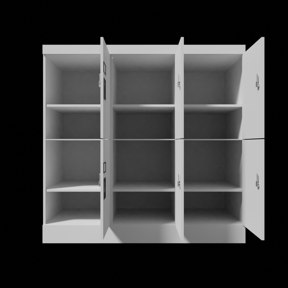 ロッカー(2行3列)