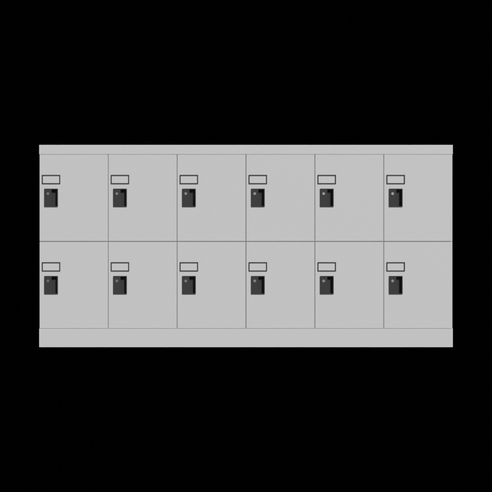 ロッカー(2行6列)