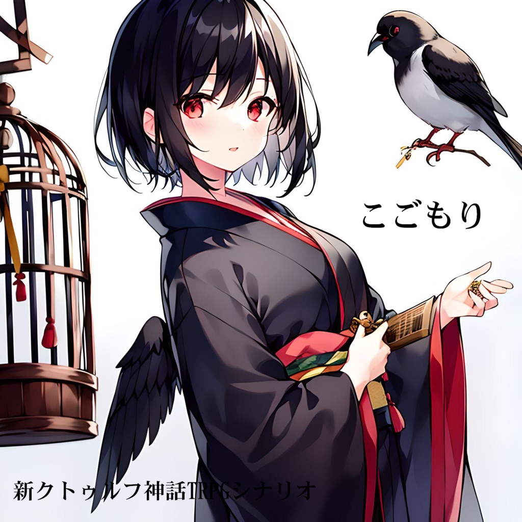 こごもり（購入者特典）無料PDF (カラーイラスト/NPC画像/背景画像）