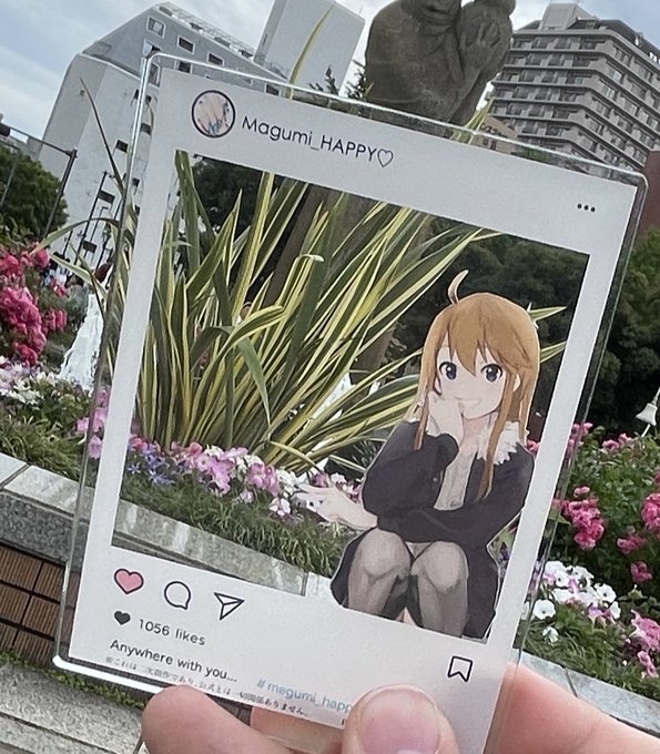 恵美インスタ風アクリルスタンド