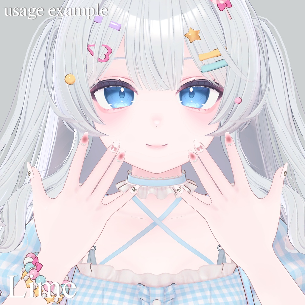 【12アバター対応】Magnet Nail