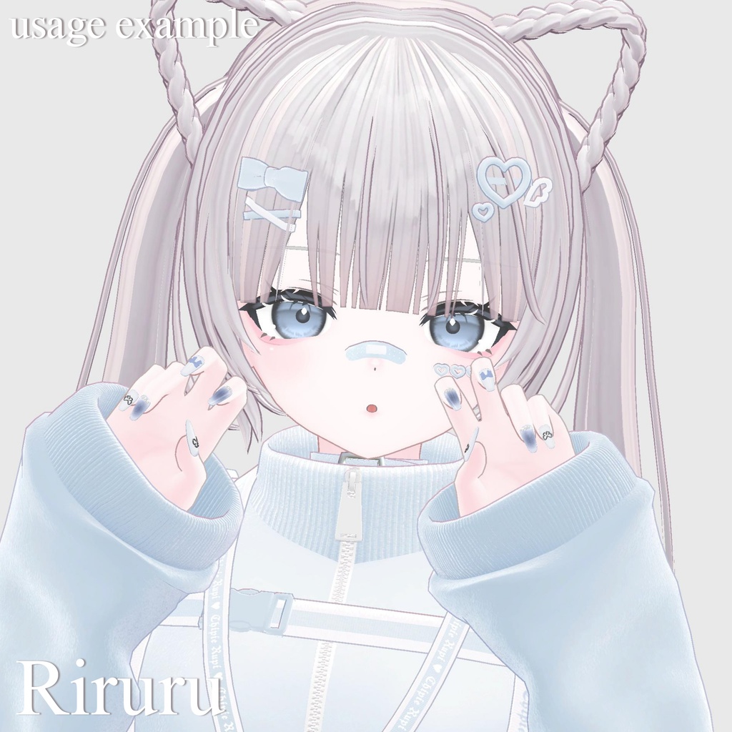 【12アバター対応】Magnet Nail