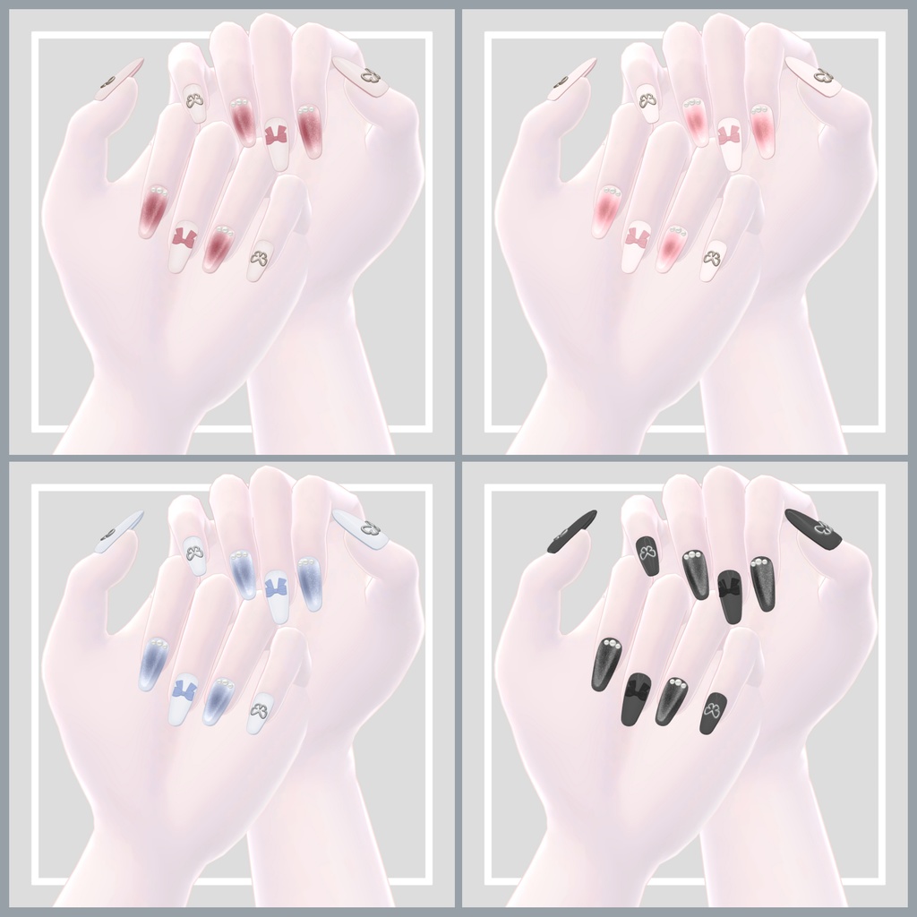 【12アバター対応】Magnet Nail