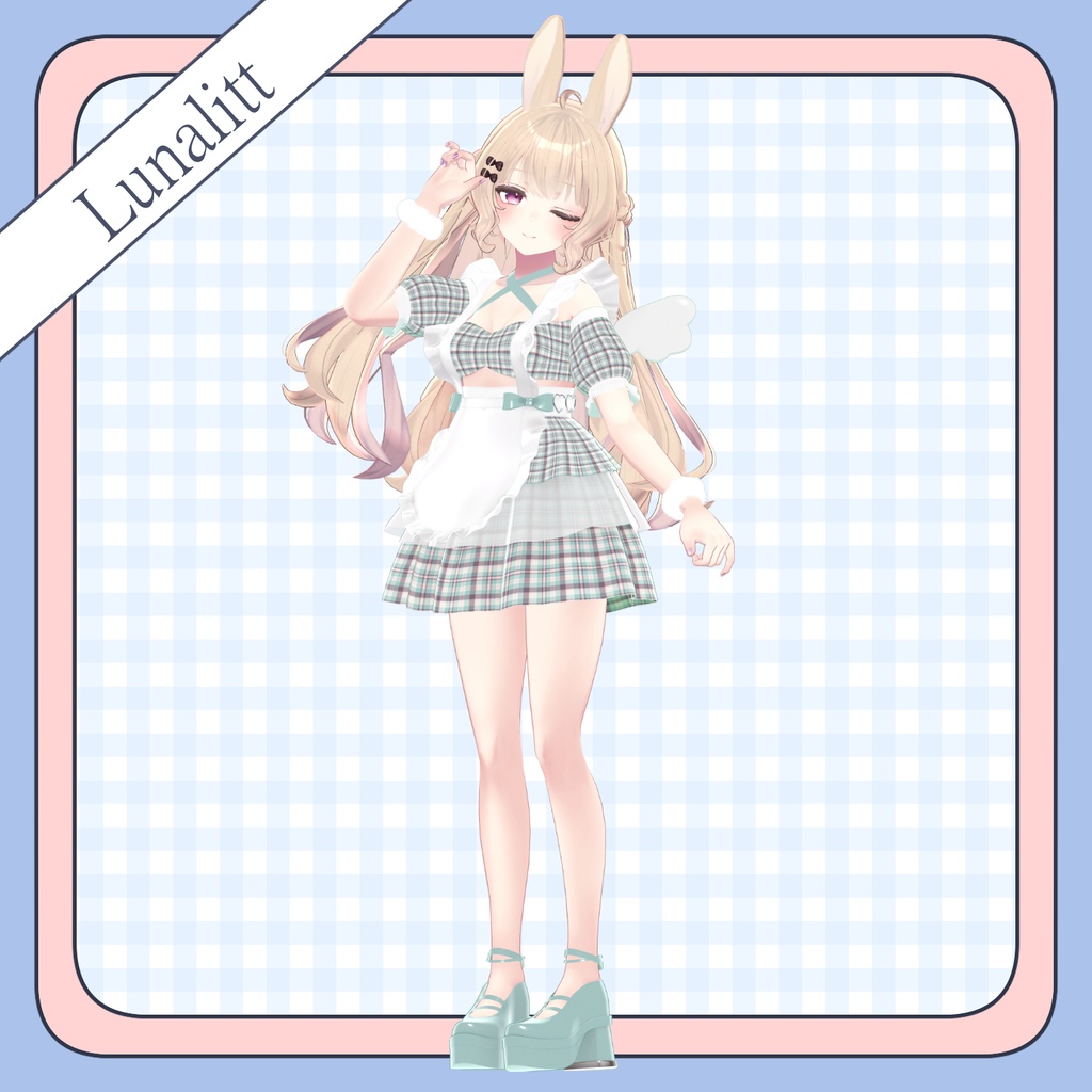 🩷 Angel Dream Maid 🩵【5アバター対応】