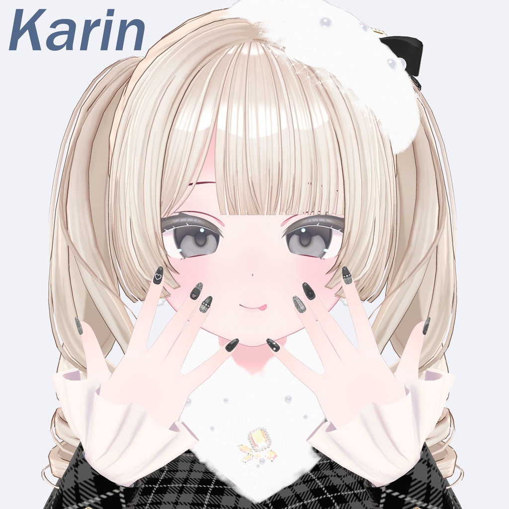 - Tweed Nail - 【10アバター対応】