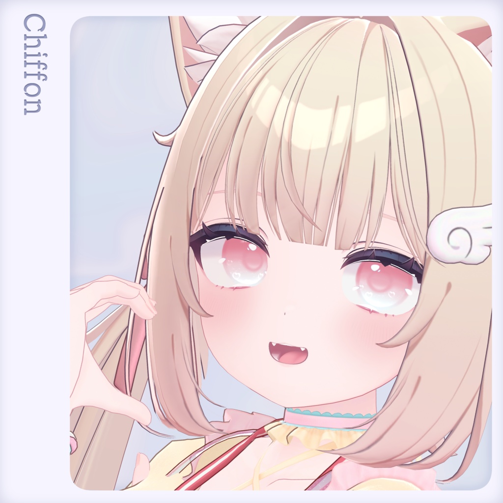 【12アバター対応】PuffFiz Eye Texture