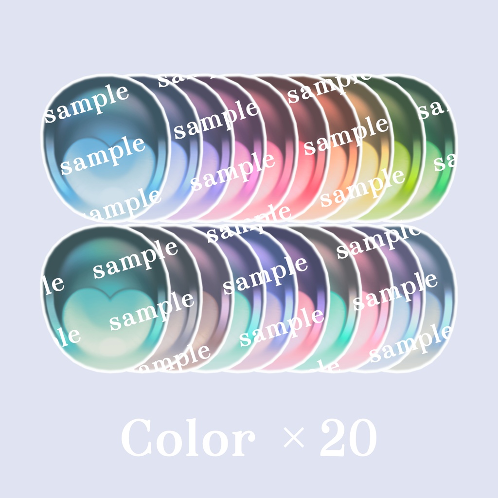 【12アバター対応】水鏡の雫 Eyetexture