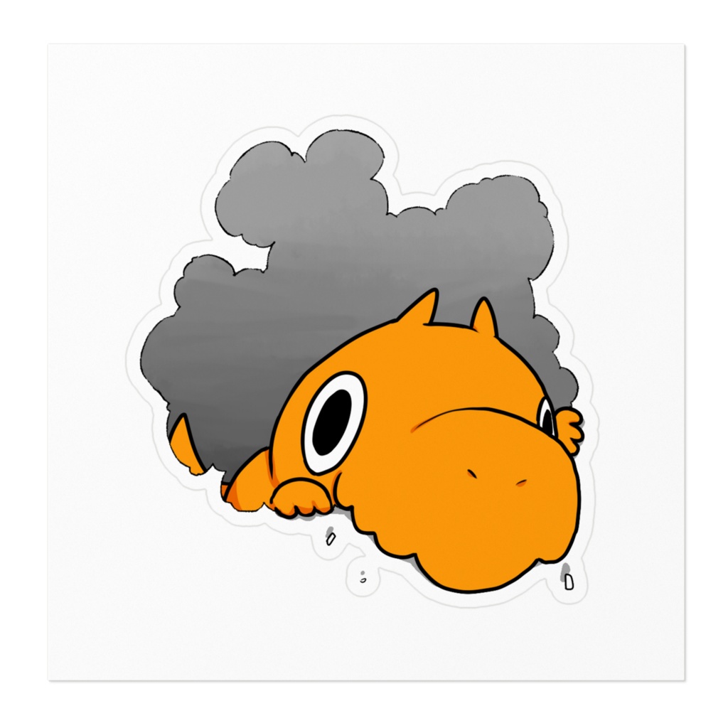 もぐもぐぎゃおすステッカー