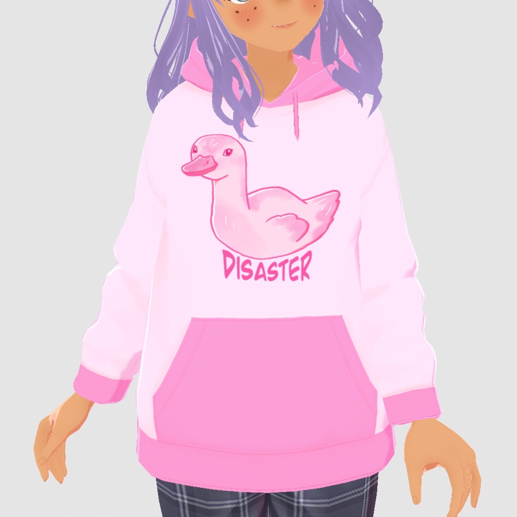 Pink Duckling Hoodie