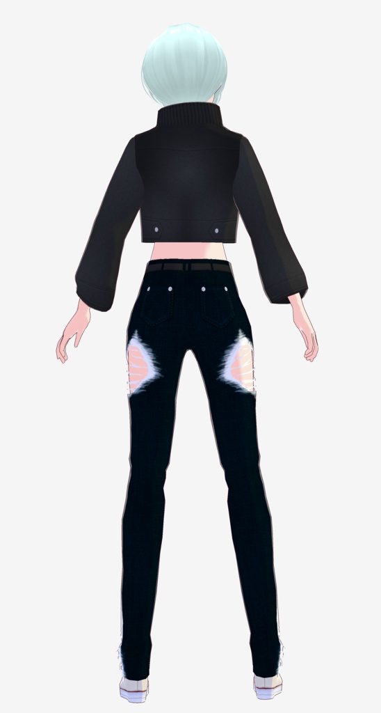 2024秋~初冬コーデ!革MA-1&オーバーダメージジーンズ